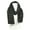 Dark Gray, variant on Scarf - Chenille -Black Color - SF-S1325BK