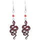 thumbnail image 1 of BRIGHTFUFU 1 par de pendientes con forma de serpiente, pendientes sencillos, pendientes colgantes de moda, pendientes de serpiente, 1 of 8