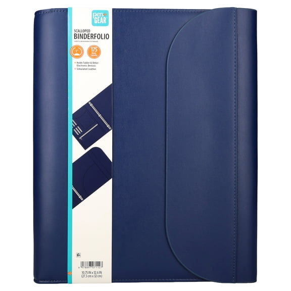 Pen+Gear 1" Binderfolio, Navy
