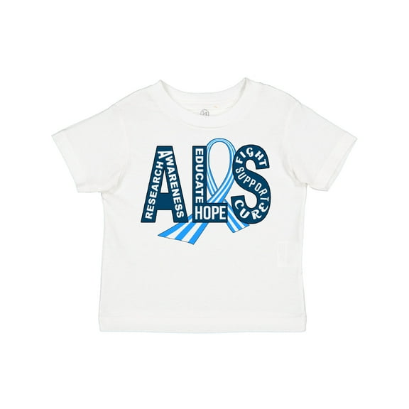 Inktastic ALS Awareness ribbon Boys or Girls Toddler T-Shirt