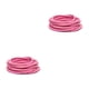 thumbnail image 4 of Sonducket 10 piezas de bandas para el cabello de estilo simple, decorativas, de alta elasticidad, para coleta protectora, accesorios para Scrunchies, rosa Rosa oscuro 2piezas Sonducket  CBP472764, 4 of 5