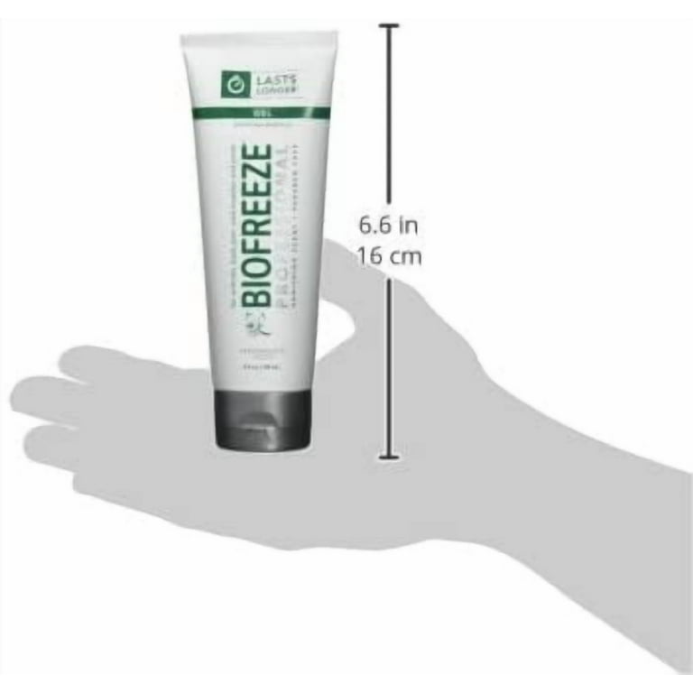 Biofreeze Professional Pain Relief Gel, 4 oz Tube, Pack of 2