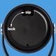 thumbnail image 3 of HYDRO Flak Botella térmica con tapa Flex Sip Lid capacidad 473 ml/16 oz color Negro, 3 of 3