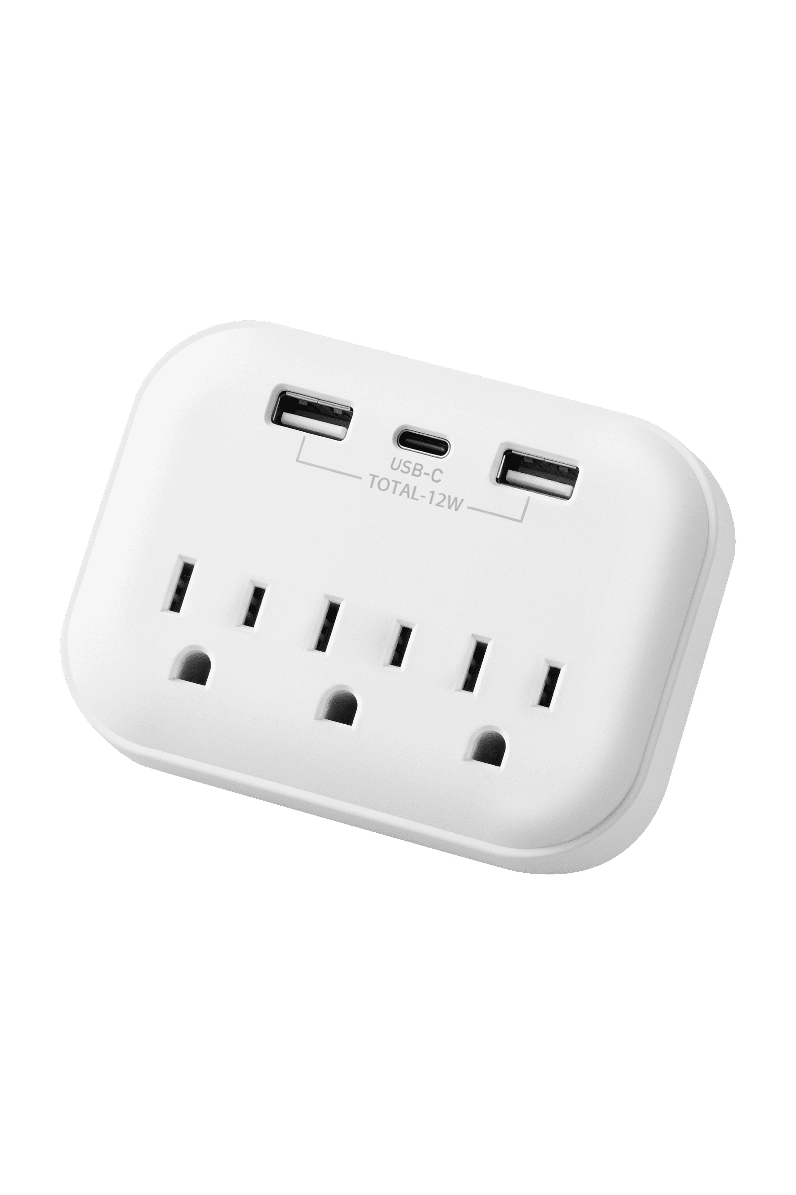 Hyper Tough 3-Outlet Surge Protector with 3 USB Ports