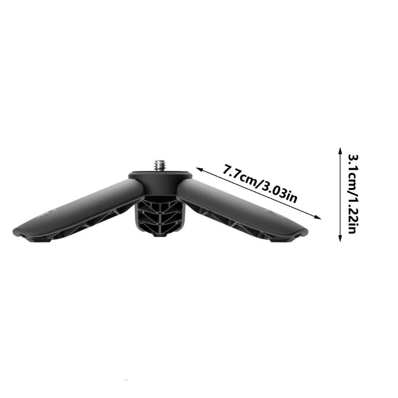 lanema Mini Tripod for Pocket 3 Action Camera Stabilizer Gimbals Desktop Tripod Tripod Mount Selfie Stick Tripod Accessories