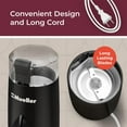thumbnail image 5 of Mueller HyperGrind Precision Electric Spice/Coffee Grinder Mill with Large Grinding Capacity and Powerful Motor also for Spices, Herbs, Nuts, Grains, Black, 5 of 8