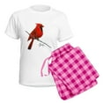 thumbnail image 5 of CafePress - Cardinal (2) Women's Light Pajamas - Women's Short Sleeve Print T-Shirt and Pants Light Cotton Pajama Set, 5 of 7