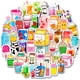 thumbnail image 1 of Paquete de pegatinas para niños, taza de agua y botella de bebida fresca, 50 unidades, 1 of 3