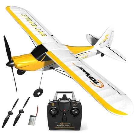 Dollar Deal | Top Race Rc Plane 4 Channel Remote Control Airplane Ready To Fly