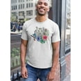 thumbnail image 2 of Floral Bengal Tee Men's -Image by Shutterstock, 2 of 4