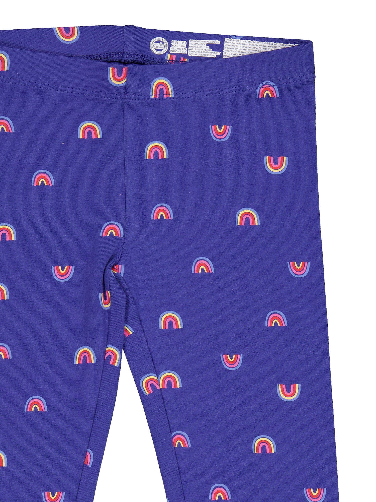 Wonder Nation Girls Kid Tough Legging, Sizes 4-18 & Plus
