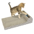 thumbnail image 2 of Tough Corrugated Board Scratcher Board Almohadilla Para Rascarse Mat Catnip Bed, 2 of 8