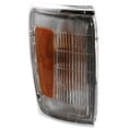 thumbnail image 4 of For Toyota Pickup 1990 1991 Turn Signal/Corner Light Passenger Side | Chrome 4WD | Replacement For TO2521126 | 762405180212, 4 of 7