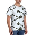 thumbnail image 5 of Rocae Sea Turtle for Men's Moisture-Wicking Crew Tee - T-Shirt for Sports, Outdoor Activities, and Casual WearX-Large, 5 of 9