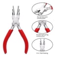 thumbnail image 2 of 6 BAIL CAMBIO BOOTING FORMANTE ALICANTÍN ACCIONES de material acero de CARBONO FISTANTE HACIENDO PRINCIPIOS para LA JEYERÍa QUE HACE ACCESORIOS DIY rojo Gloria Alicates para hacer fianzas, 2 of 7