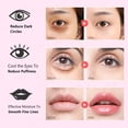 thumbnail image 4 of Mascarillas para ojos y labios firstfly, set antiedad de colágeno, 30 pares, 4 of 9