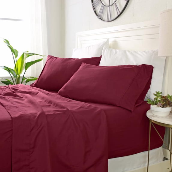 Luxury Ultra Soft 4 Piece Sheet Set by Sharon Osbourne Home