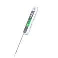 thumbnail image 1 of HABOTEST HT691 Digital Food Thermometer with Instant Read LCD Display, 108mm Probe, -50℃ to 300℃ Range, Backlight & ℃/℉ Conversion, ABS Material, for Cooking, Baking, Grilling & Outdoor BBQ, White, 1 of 7