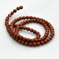 thumbnail image 2 of Round Natural Red Jasper Beads Strands 4mm Hole: 1mm about 87pcs/strand 15 inch, 2 of 2