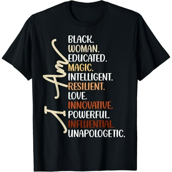 I am Black History Month Men Woman Black History Month T-Shirt