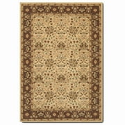 Couristan Pera Birjand Rug, Latte/Chocolate