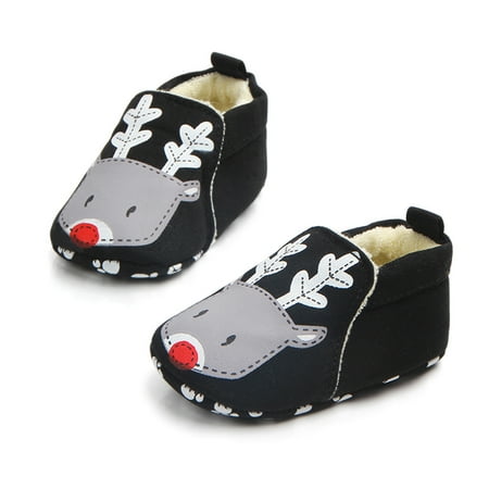 

NEGJ Animal Prewalker Plush Shoes Warm Baby Boys Shoes Toddler Girls Sneakers Infant Baby Shoes