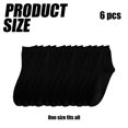 thumbnail image 2 of Women's Casual Crew Socks, Women's Value, Crew Soft Moisture-Wicking Socks-black, 2 of 5