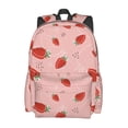 thumbnail image 2 of Disketp Strawberry Mochila Escolar de Gran Capacidad y Peso Ligero, Mochila de Viaje Ideal para Escuela, Trabajo y Uso Diario, Cómoda y con Estilo, 2 of 8