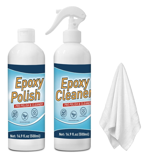 Kit de Pulido y Limpieza para Resina DINGSEN Abrasivos 500 ml