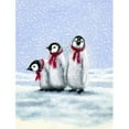 thumbnail image 1 of Penguins by Daphne Baxter Flag Canvas House Size, 1 of 1