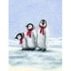 Carolines Treasures BDBA0419CHF Pingouins par Daphne Baxter Drapeau Toile Maison Taille – image 1 sur 4