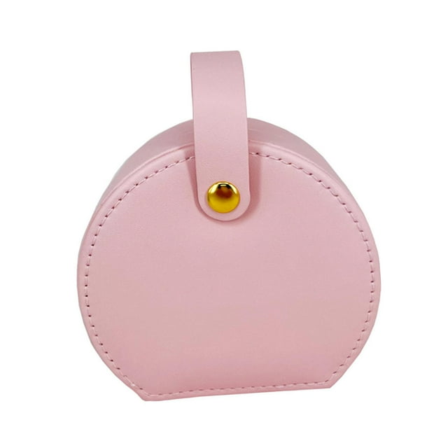 Bolsa de joyería Yuyangstore multiusos joyero para mesa dormitorio de niñas rosa