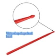 thumbnail image 2 of Nylon Drumsticks Drum Stick with Strong Elasticity Compatible Unbreakable Musical Instrument Handles Drop-shaped for Kids Adults Red, 2 of 9