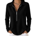 thumbnail image 3 of Women's Casual Long Sleeve Comfy Knit Top Versatile Soft Layer Outfits For Daily Wear Work Office | CSEONE,Black L, 3 of 9