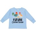 thumbnail image 3 of Inktastic Future Chicken Farmer Childs Boys or Girls Long Sleeve Toddler T-Shirt, 3 of 5
