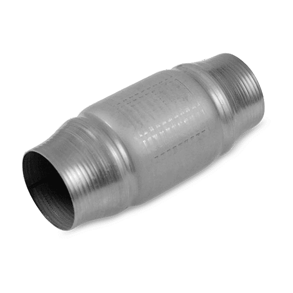 MagnaFlow Conv Univ 2.25inch C/C 5inch spun body Fits select: 2004-2006 DODGE RAM 1500, 2004-2007 DODGE RAM 2500