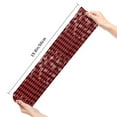 thumbnail image 2 of Yiaed Red Buffalo Plaid Print Great elasticity Adult Stockings Sports socks for Men and Women-One Size, 2 of 8