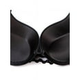 thumbnail image 4 of Women's Comfort Halter Front-Close Beauty Back Push Up Everyday Bras, 4 of 6