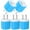Blue 5Pack, variant on USB Wall Charger Block,USB Charger Adapter,AILKIN 5V/1A/5Pack Wall Charger Block Fast Charging Station Power Base Charger Block Plug Brick for iPhone Wall Charger,Multi-color