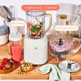 thumbnail image 3 of Beautiful 3-in-1 Kitchen System, Blender, Food Processor & Personal Blender, White Icing by Drew Barrymore, 3 of 21
