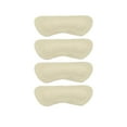 thumbnail image 2 of WGOUP Tbest 2 Pairs Silicone Shoe Back Heel Inserts Insoles Gel Pad Cushion Grip Liner, Heel Grips Shoe Pads For Women, Anti-Slip Heel Grips Inserts Liners Foot Insol,As Show(Buy 2 Get 1 Free), 2 of 5