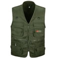 thumbnail image 1 of S SERENABLE Men's Outdoor Vest Green XL, 1 of 4