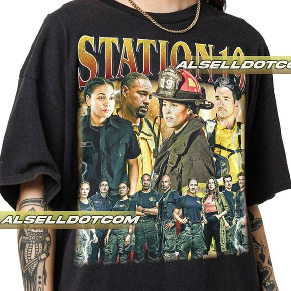 Limited Station 19 Movie Vintage Shirt Gift for Woman anda Man T-shirt