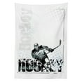 thumbnail image 3 of Ambesonne Hockey Tablecloth Rectangular Table Cover, Professional Goaltender, 60"x84", Multicolor, 3 of 4