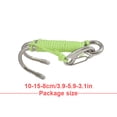 thumbnail image 4 of Yuarrent Gancho de arrecife con línea de resorte retráctil Suministros para buzos Deportes acuáticos estables resistentes a la corrosión Deportes acuáticos Verde claro, 4 of 6