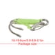 thumbnail image 5 of Greeniant Accesorios de esnórquel con gancho de doble flujo con hebilla de liberación rápida, suministros para buceadores, deportes acuáticos Deportes acuáticos Verde claro, 5 of 6