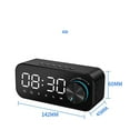 thumbnail image 3 of Haut-parleur Bluetooth Sans Fil et Double Réveil, Subwoofer Stéréo Super Bass, Mini Lampe de Nuit Led, 3 of 4