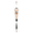 White & Orange, variant on 6th Sense – Cake Pop Fishing Bobber – Saltwater Popping Cork, Mono or Wire Strand