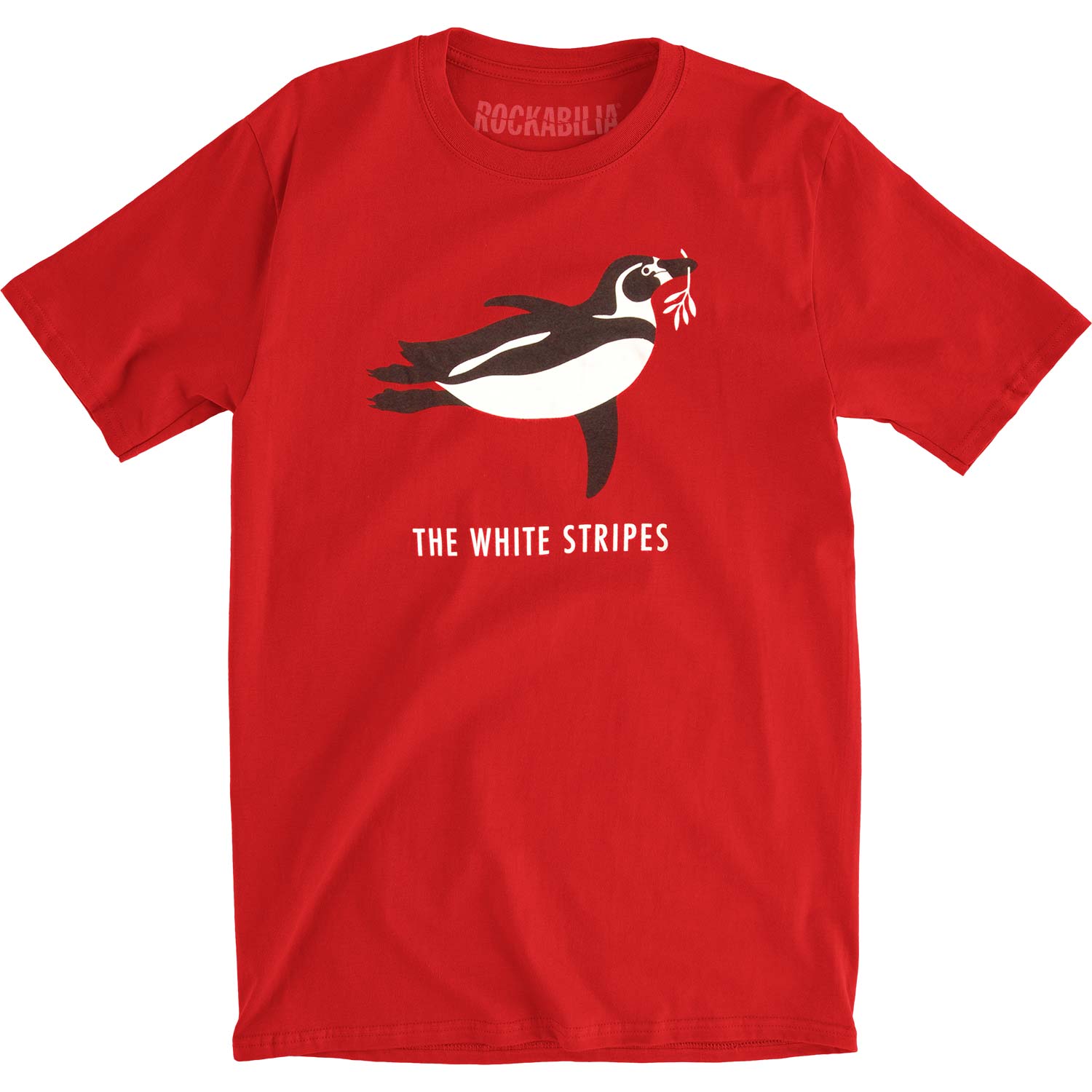 Red Penguin Slim Fit T-shirt Medium 