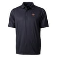 thumbnail image 2 of Men's Cutter & Buck Black Louisville Cardinals Primary Team Logo Pike Double Dot Print Stretch Polo, 2 of 3